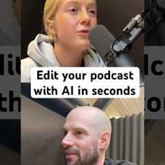 Fastest way to edit your podcast, (CapCut alternative)