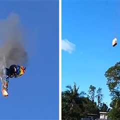 Hot Air Balloon Catches Fire, Free Falls From Sky in Deadly Incident, on Video