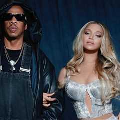 Fashion Bomb Couples: Beyonce Performs in a Silver Mugler Look Alongside Jay-Z in Paris