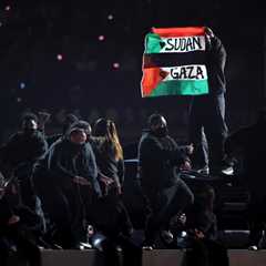 Kendrick Lamar Super Bowl Halftime Performer Arrested After On-Field Gaza & Sudan Protest