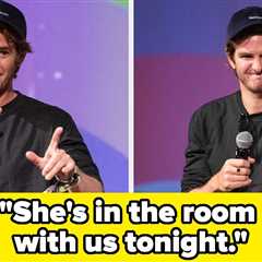 Andrew Garfield Met The Woman Who Playfully Sexually Objectified Him Online, And The Moment Is..