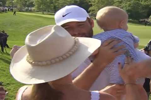 Scottie Scheffler’s wife reveals infant son’s bathroom mishap during Memorial win