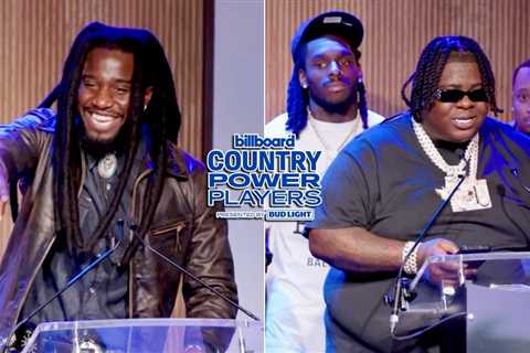 Shaboozey Presents BigXThaPlug With the 2025 Innovator Award | Country Power Players 2025