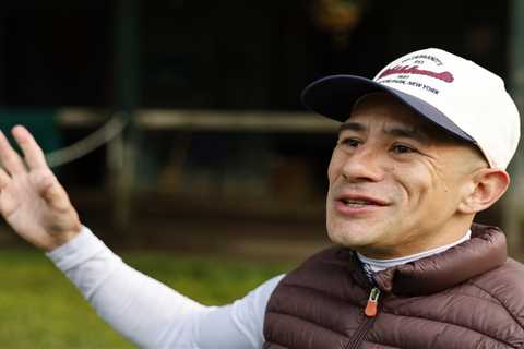 Jockey Junior Alvarado savoring Sovereignty’s run in roller-coaster spring ahead of Belmont Stakes