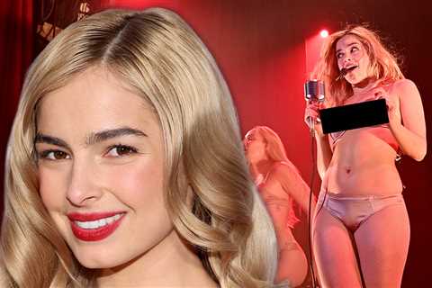 Addison Rae Strips Down to Nude Lingerie for Sultry Burlesque Performance