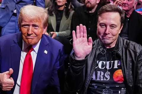 Donald Trump & Elon Musk Happier Times