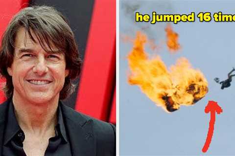 Tom Cruise Casually Did 16 Flaming Parachute Jumps For Mission: Impossible And The BTS Footage Will ..