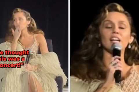 Fans Are Reacting To Miley Cyrus Being Heckled And Bullied Into Singing At Her Film Premiere