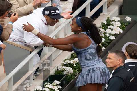 Coco Gauff gets French Open moment with Spike Lee hug after giving him ‘something to cheer for’..