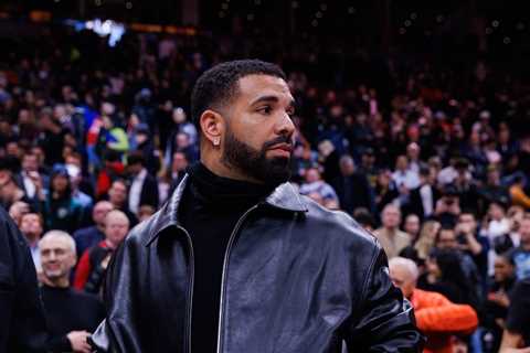 Drake Turns His Indoor Basketball Court Into a Storage Closet Full of T-Shirts