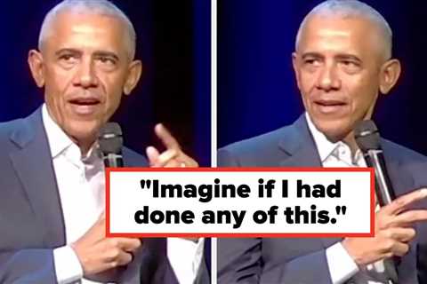 Imagine If I Had Done Any Of This: A Clip Of Obama Calling Out The Hypocrisy Of MAGA Is Going Viral