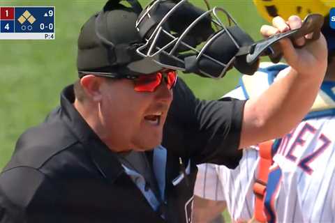 Umpire’s heated reply caught on hot mic after getting ripped by Mets: ‘I’m not a magician’