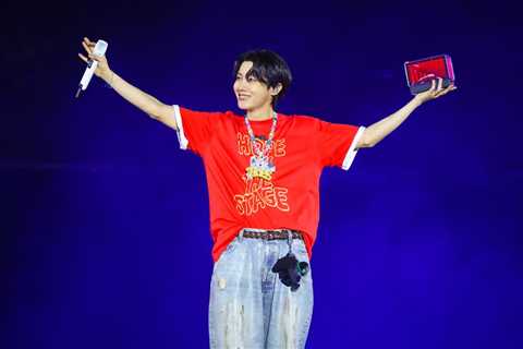 Jin & Jung Kook Make Surprise Appearance Onstage at j-hope World Tour Finale in South Korea as BTS..