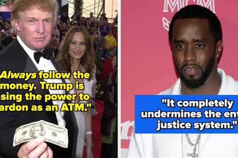 Here’s What 18 People Think About What Trump Said About Possibly Pardoning Diddy