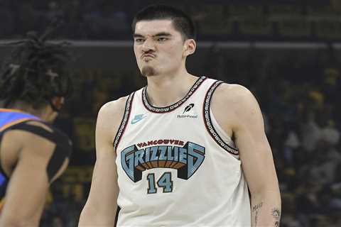 Grizzlies’ Zach Edey charged with reckless driving after allegedly going 101 mph