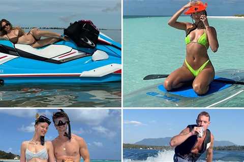 Celebs Ready for Summer, See Hollywood Try Out Water Sports