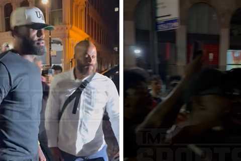 LeBron James Booed Outside Fanatics Fest in New York City, on Video