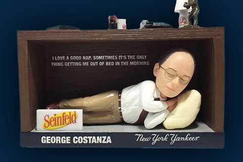 The summer of George hits Yankee Stadium with Costanza nap bobblehead on ‘Seinfeld Night’