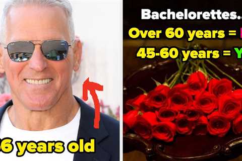 The New Golden Bachelor Said If Women On His Season Are 60 Or Over, I'm Cutting Them And People Are ..