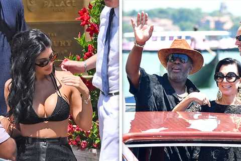 Kardashians Take on Venice After Jeff Bezos and Lauren Sanchez Wed