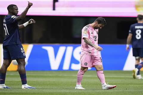 Lionel Messi, Inter Miami bounced from FIFA Club World Cup by former team PSG