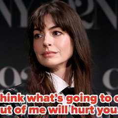 Anne Hathaway Had To Apologize After She “Broke Down” On Set Of Her “Transformational” New Movie,..