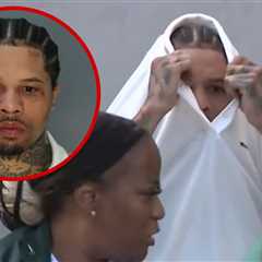 Gervonta Davis Receives Police Escort During Release from Jail, Hides Face