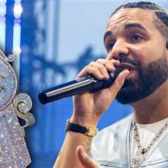 Drake Gets Diamond-Filled 'Beauty and the Beast' Cogsworth Clock From Alex Moss