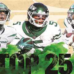 Jets Top 25 countdown: Garrett Wilson, Quinnen Williams, Sauce Gardner vie for No. 1