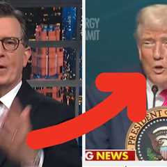 None Of That Was True: Stephen Colbert Just Called Out Every Single One Of Trump's Shocking Lies..