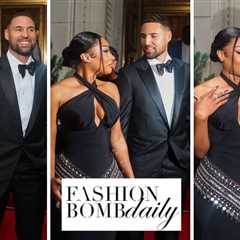 Fashion Bomb Couple: Megan Thee Stallion Stuns in Off-White Gown with Klay Thompson at Pete and..