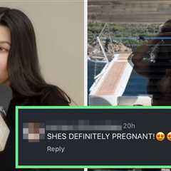 Kourtney Kardashian Responded To Pregnancy Rumors After A Bikini Photo Sparked Speculation