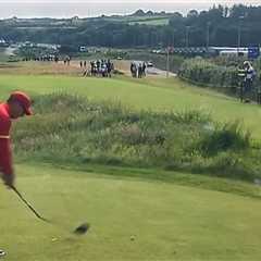 Furious Sergio Garcia snaps driver in half on second tee — and plays rest of British Open without..