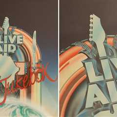 Live Aid's Original Global Jukebox Artwork Is Heading to Auction