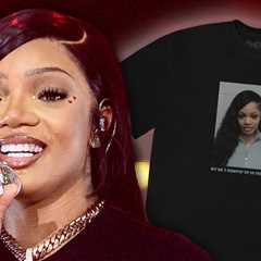 GloRilla Selling T-Shirts with Mug Shot After Arrest
