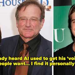 Matthew Lawrence’s “Repugnant” Comments About Using AI To Bring Back Robin Williams’s Voice Come..