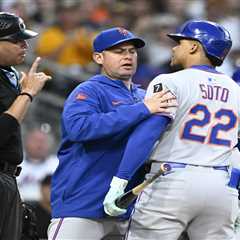 Mets’ Carlos Mendoza gets ejected to protect livid Juan Soto after questionable strike calls