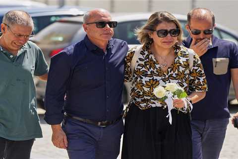 Diogo Jota’s family gathers at Portugal chapel ahead of wake and funeral in heartbreaking scene