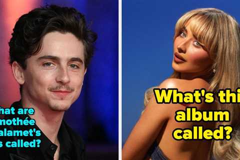 Can You Pass This Celebrity Trivia Quiz?