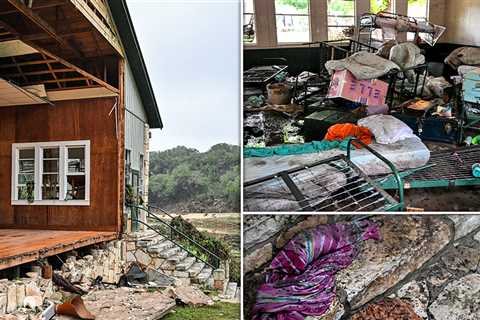 Texas Camp Devastated By Floods Captured in Heartbreaking Photos
