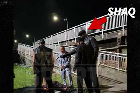 Shaquille O'Neal Guns Down Enemy On 'Gravesend' Set