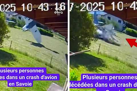Fatal Plane Crash in French Alps Caught on Camera