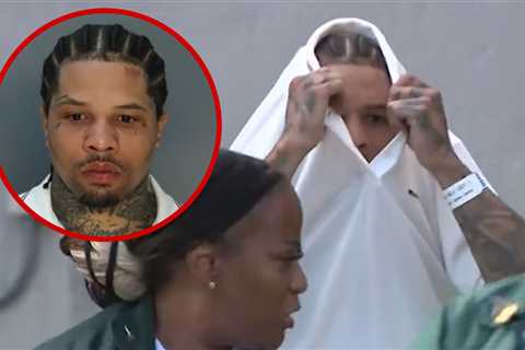 Gervonta Davis Receives Police Escort During Release from Jail, Hides Face