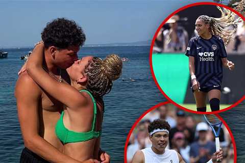 Trinity Rodman Locks Lips W/ Ben Shelton On Vacation