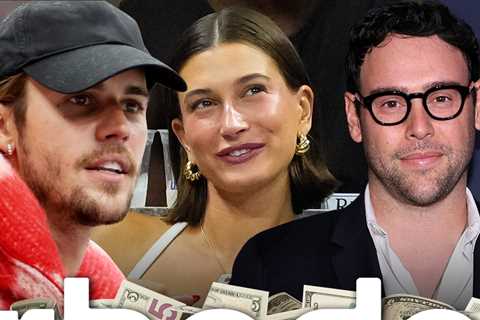 Justin Bieber Won't Pay Scooter $31 Mil Settlement Until Hailey's Rhode Sale Closes