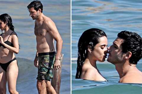 Camila Cabello and Henry Junior Chalhoub Make Out on Ibiza Beach