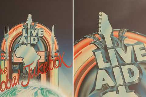 Live Aid's Original Global Jukebox Artwork Is Heading to Auction