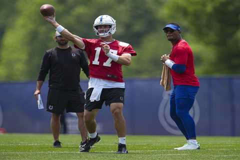 Daniel Jones favored to start Week 1 for the Colts over Anthony Richardson