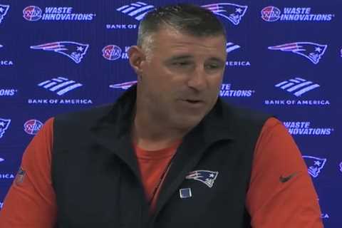 Mike Vrabel scolds reporter for not paying attention in feisty Patriots press conference