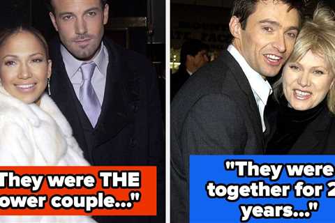 People Are Sharing The Celebrity Breakups That Shocked Them The Most, And I'm Still Not Over Some..